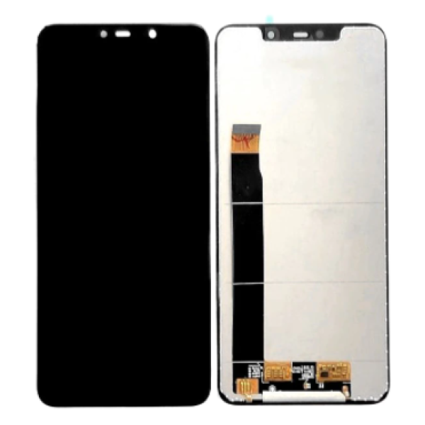 Дисплей для Oukitel C22 з сенсорним склом (Чорний) Оригінал Китай