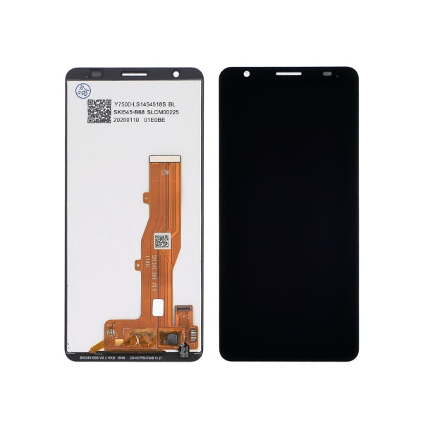 Дисплей для ZTE Blade A3 | L8 (2020) с сенсорным стеклом (Черный) Оригинал Китай