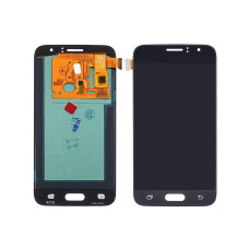 Дисплей для Samsung J120H Galaxy J1 (2016) с сенсорным стеклом (Черный) OLED