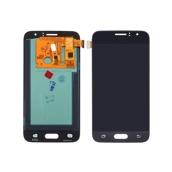 Дисплей для Samsung J120H Galaxy J1 (2016) с сенсорным стеклом (Черный) OLED