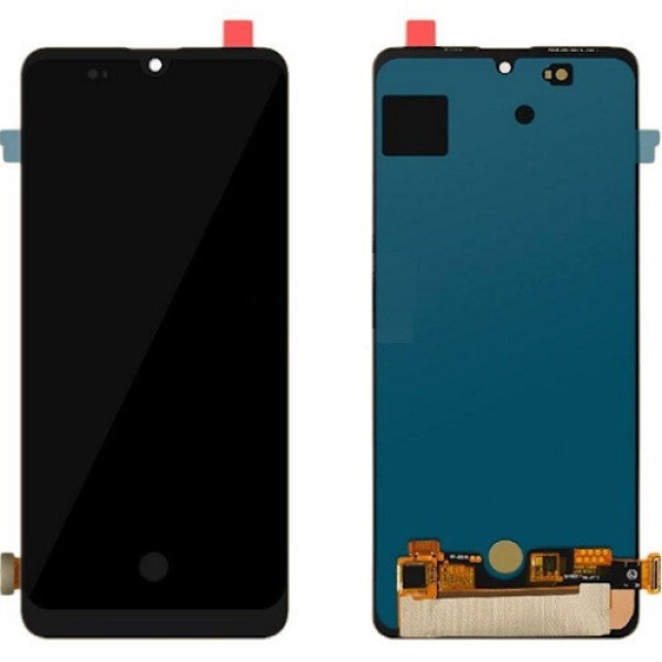 Дисплей для Samsung A715F Galaxy A71 (2020) з сенсором (Чорний) AMOLED (small glass)