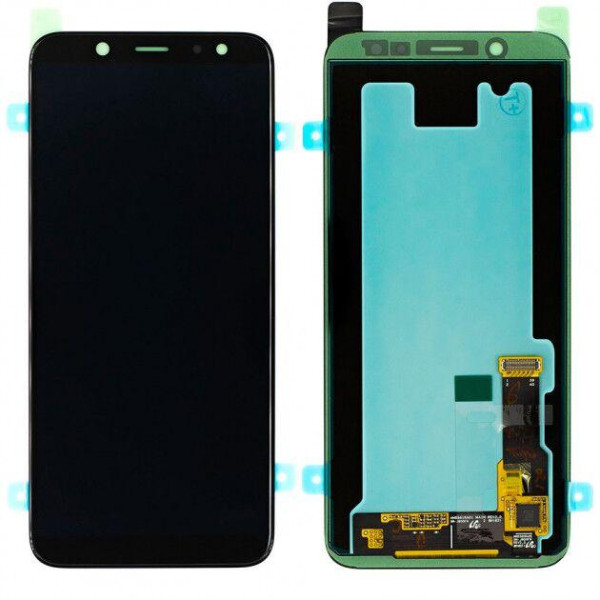 Дисплей для Samsung SM-A600F Galaxy A6 (2018) с сенсорным стеклом (Черный) AMOLED