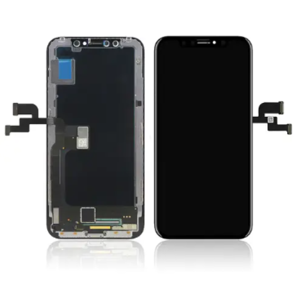 Дисплей Apple iPhone X з сенсорним склом (Черный) (Оригінал переклей) А+
