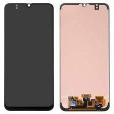 Дисплей для Samsung SM-M31 | M215 | M305 Galaxy M31 | M21 | M30 с сенсорным стеклом (Черный) AMOLED (small glass)