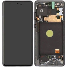 Дисплей GH82-22192B Samsung N770 Galaxy Note 10 Lite с сенсором в рамке (Серебряный) Сервисный оригинал