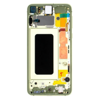 Дисплей для Samsung G970 Galaxy S10e с сенсорным стеклом в рамке (Желтый) Сервисный оригинал