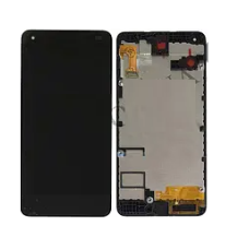 Дисплей для Microsoft Lumia 550 в рамке (Черный) Оригинал Китай