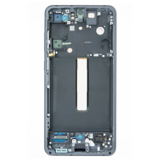 Дисплей Samsung G990 Galaxy S21 FE 5G с сенсорным стеклом в рамке (Серый) Сервисный оригинал