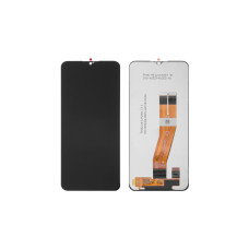 Дисплей для Samsung SM-A037F Galaxy A03s (2021) (жёлтый шлейф) с сенсорным стеклом (Чёрный) Сервисный оригинал