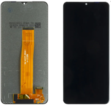Дисплей для Samsung A127 Galaxy A12 2021 (A127F R0.0) с сенсорным стеклом (Черный) Сервисный оригинал