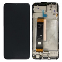 Дисплей для телефона Samsung SM-M236 Galaxy M23 5G (2022) с сенсором в рамке (Черный) OLED