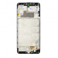 Дисплей для Samsung SM-M536 Galaxy M53 5G (2022) с сенсорным стеклом в рамке (Черный) Сервисный оригинал