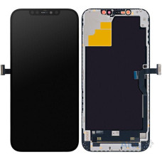 Дисплей Apple iPhone 12 Pro Max с сенсорным стеклом (Черный) SL Hard OLED