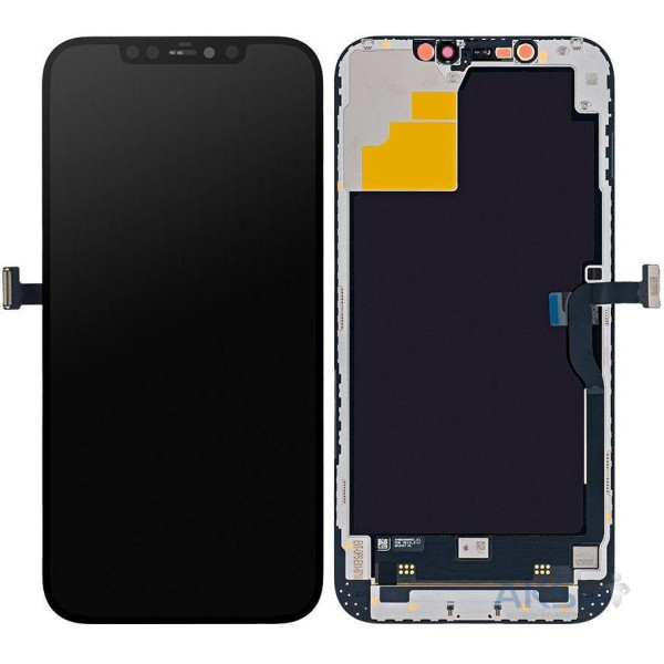Дисплей Apple iPhone 12 Pro Max с сенсорным стеклом (Черный) SL Hard OLED