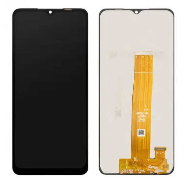Дисплей Samsung GH82-25042A для Samsung M127 Galaxy M12 с сенсорным стеклом (M127F Rev0.1) (Черный) Сервисный оригинал