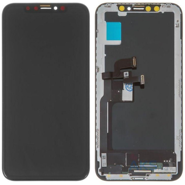 Дисплей Apple Apple iPhone X з сенсорним склом (Чорний) Знятий оригінал