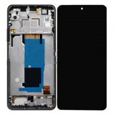 Дисплей для Xiaomi Redmi Note 11 Pro 4G з сенсорним склом в рамці (Сірий) Сервісний оригінал