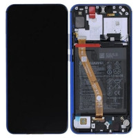 Дисплей с аккумулятором для Huawei P Smart Plus | Nova 3i с сенсором и рамкой (Фиолетовый) Сервисный Оригинал