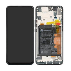 Дисплей с аккумулятором для Huawei P Smart Z с сенсором и рамкой (Черный) Сервисный Оригинал