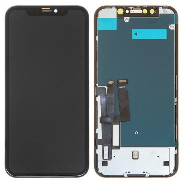 Дисплей Apple iPhone Xr з сенсорним склом (Чорний) Original (Відновлений)