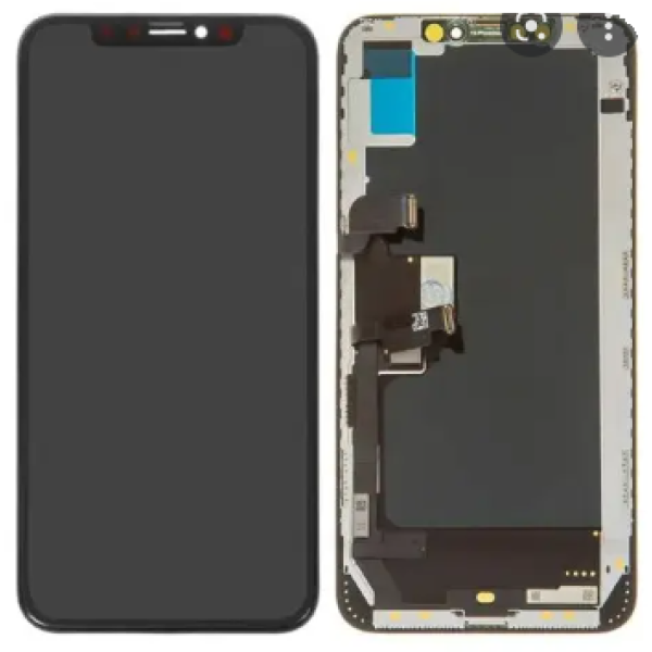 Дисплей Apple iPhone Xs Max з сенсорним склом (Чорний) HeX Hard OLED