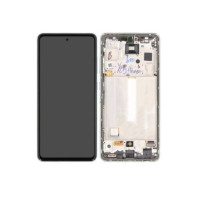 Дисплей для Samsung SM-A528 Galaxy A52s (2021) з сенсором в рамці (Зелений) Сервісний оригінал