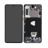 Дисплей Samsung SM-G996 Galaxy S21 Plus с сенсорным стеклом в рамке (Черный) Сервисный оригинал