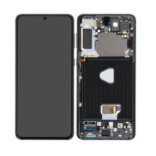 Дисплей Samsung SM-G996 Galaxy S21 Plus с сенсорным стеклом в рамке (Черный) Сервисный оригинал