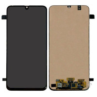 Дисплей для Samsung A40s | A407 | M21 | M215 | M30 | M305 | M30s | M307 | M31 | M315 з сенсором (Чорний) AMOLED (small glass)