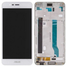Дисплей для Asus Zenfone 3 Max | ZC520TL з сенсорним склом в рамці (Білий) Оригінал Китай