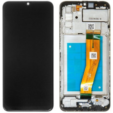 Дисплей Samsung A025 Galaxy A02s с сенсорным стеклом в рамке Оригинал Китай