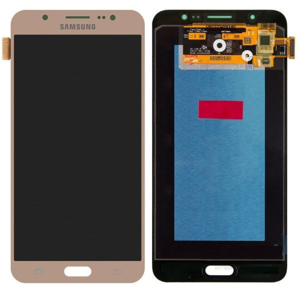 Дисплей для Samsung J710F | J710H Galaxy J7 2016 с сенсорным стеклом (Золотой)  IPS подсветка регулируется