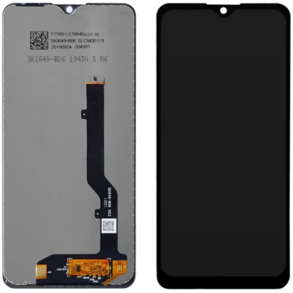 Дисплей для ZTE Blade 20 Smart V2050 (v.1) з сенсорним склом (Чорний) Оригинал Китай