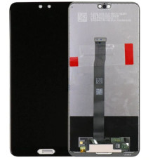Дисплей для Huawei P20 (EML-L09 | EML-L29) (без сканера відбитка пальця) (Чорний) Оригінал Китай