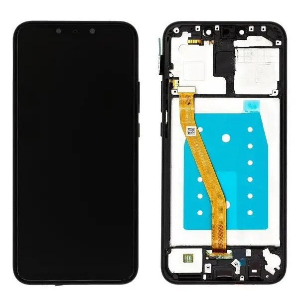 Дисплей для Huawei P Smart Plus | Mate 20 Lite | Nova 3 | 3i з сенсорним склом і рамкою (Чорний) Оригінал Китай