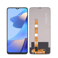 Дисплей для Oppo A54S з сенсорним склом (Чорний) Оригінал Китай