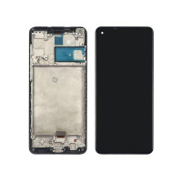 Дисплей Samsung A217 Galaxy A21S (2020) с сенсорным стеклом в рамке Оригинал Китай