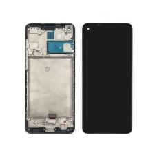 Дисплей Samsung A217 Galaxy A21S (2020) с сенсорным стеклом в рамке Оригинал Китай