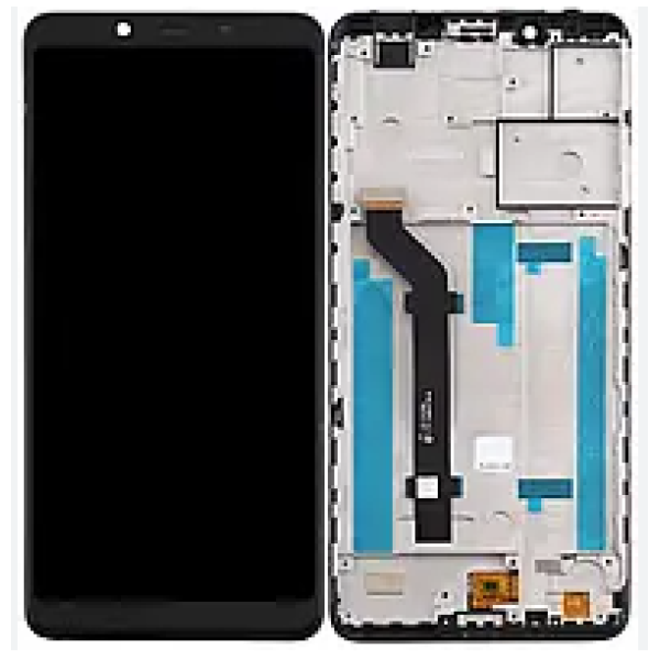 Дисплей для Nokia 3.1 Plus Dual Sim | TA-1104 | TA-1113 | TA-1117 | TA-1118 | TA-1124 з сенсором в рамке (Чорний) Оригінал Китай