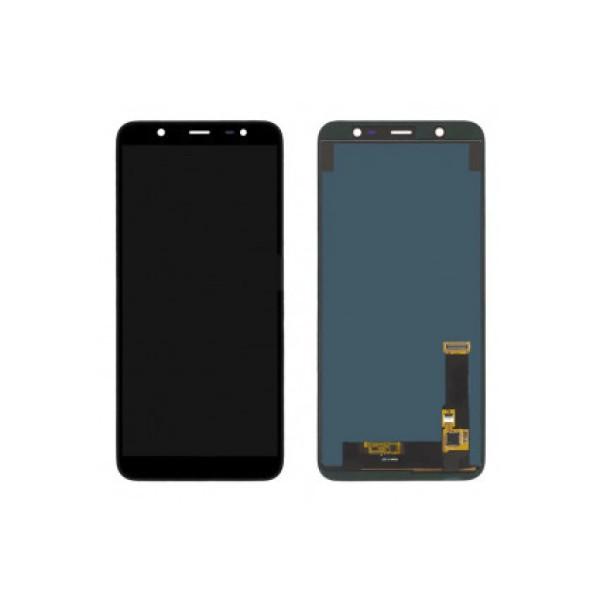 Дисплей для Samsung J810 Galaxy J8 2018 с сенсорным стеклом (Черный) Incell