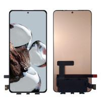 Дисплей для Xiaomi 12T с сенсорным стеклом (Черный) Oled