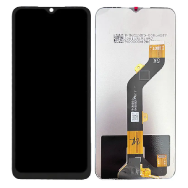 Дисплей для Infinix Hot 20i з сенсорним склом (Чорний) Оригінал Китай