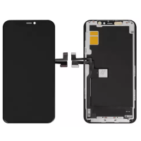 Дисплей для телефону Apple iPhone 11 Pro Max з сенсорним склом (Чорний) Сервісний оригінал