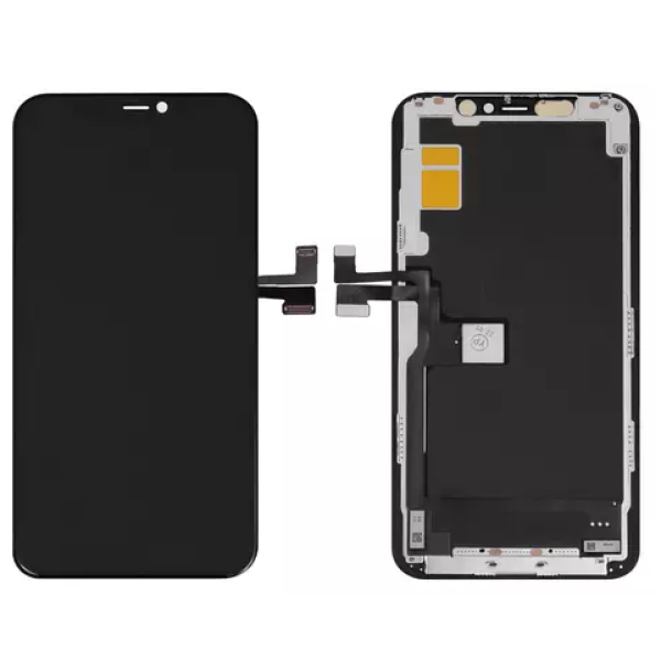 Дисплей для телефону Apple iPhone 11 Pro Max з сенсорним склом (Чорний) Сервісний оригінал