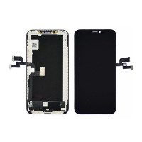 Дисплей Apple iPhone XS з сенсорним склом (Чорний) GX OLED