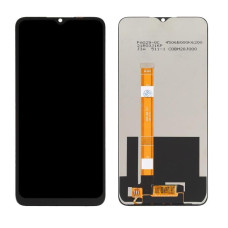 Дисплей для Oppo A16 2021 с сенсорным стеклом в рамке (Черный) Оригинал Китай