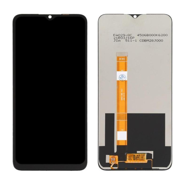 Дисплей для Oppo A16 2021 с сенсорным стеклом в рамке (Черный) Оригинал Китай