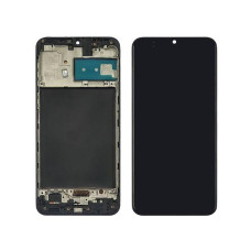 Дисплей для Samsung A40s | A407 | M21 | M215 | M30 | M305 | M30s | M307 | M31 | M315 с сенсором в рамке (Черный) Oled
