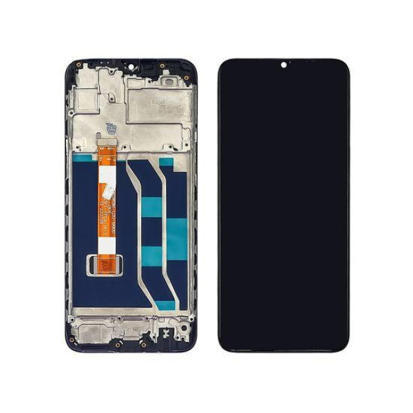 Дисплей Oppo Realme 5 | 5i | 6i | C3 з сенсорним склом в рамці (Оригінал Китай)