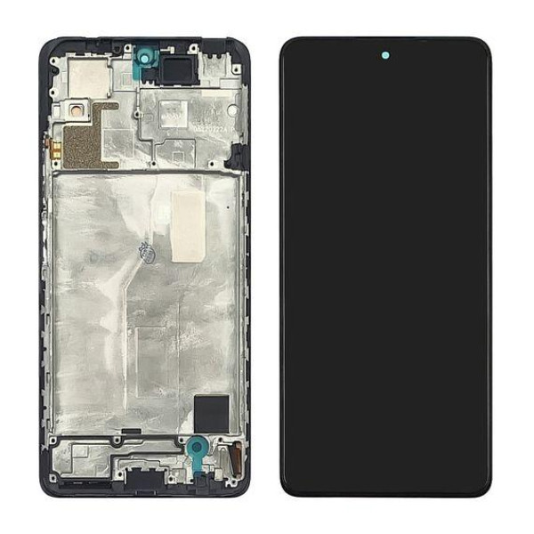 Дисплей Xiaomi RedMi Note 10 Pro с сенсорным стеклом в рамке (IPS)